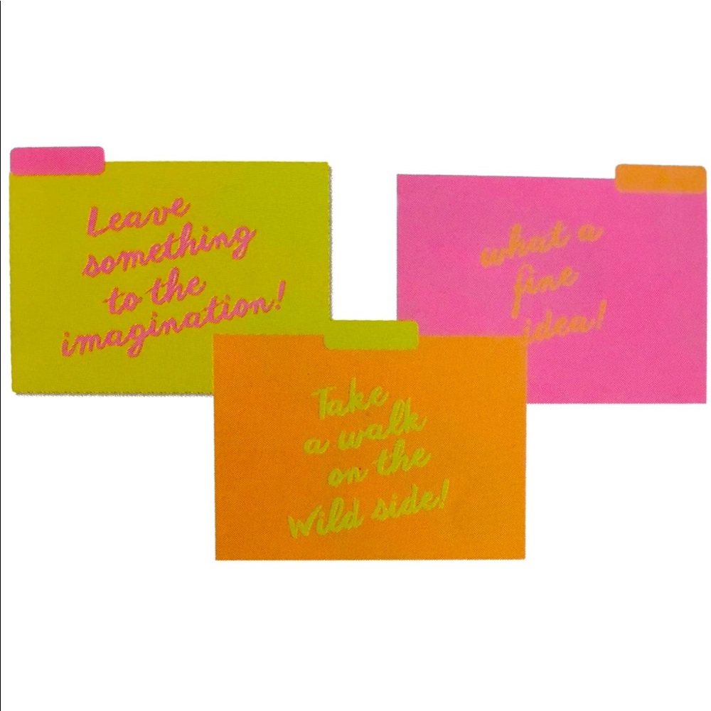 C R Gibson Neon What a Fine Idea Neon File Folders